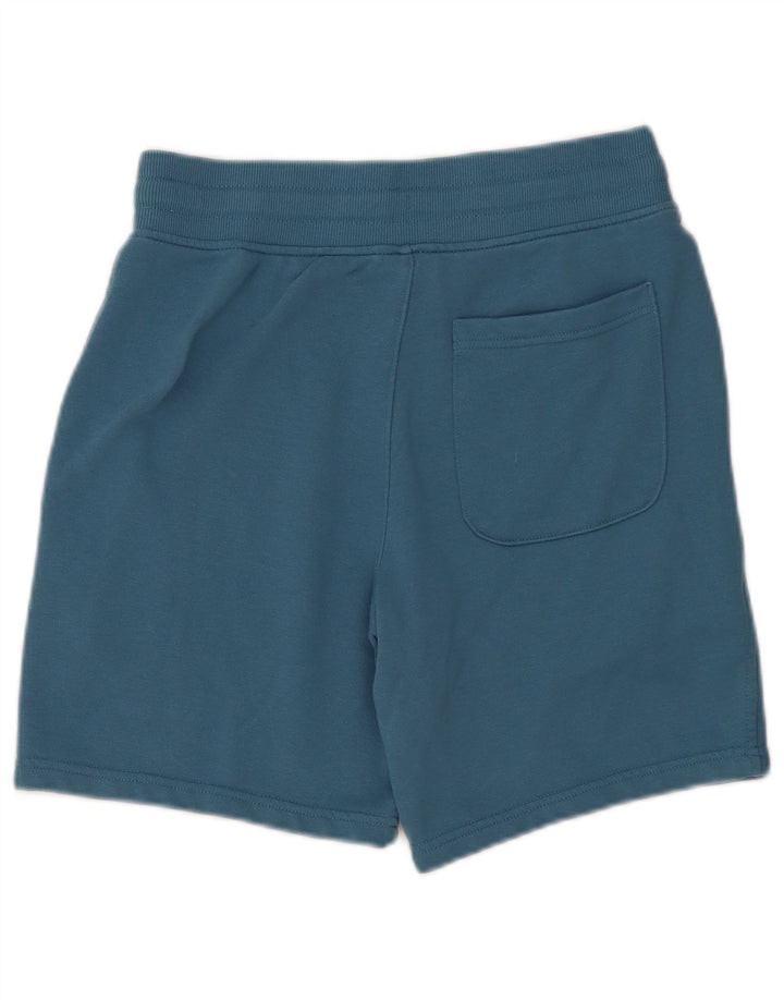 Shorts esportivos masculinos Champion pequeno azul algodão