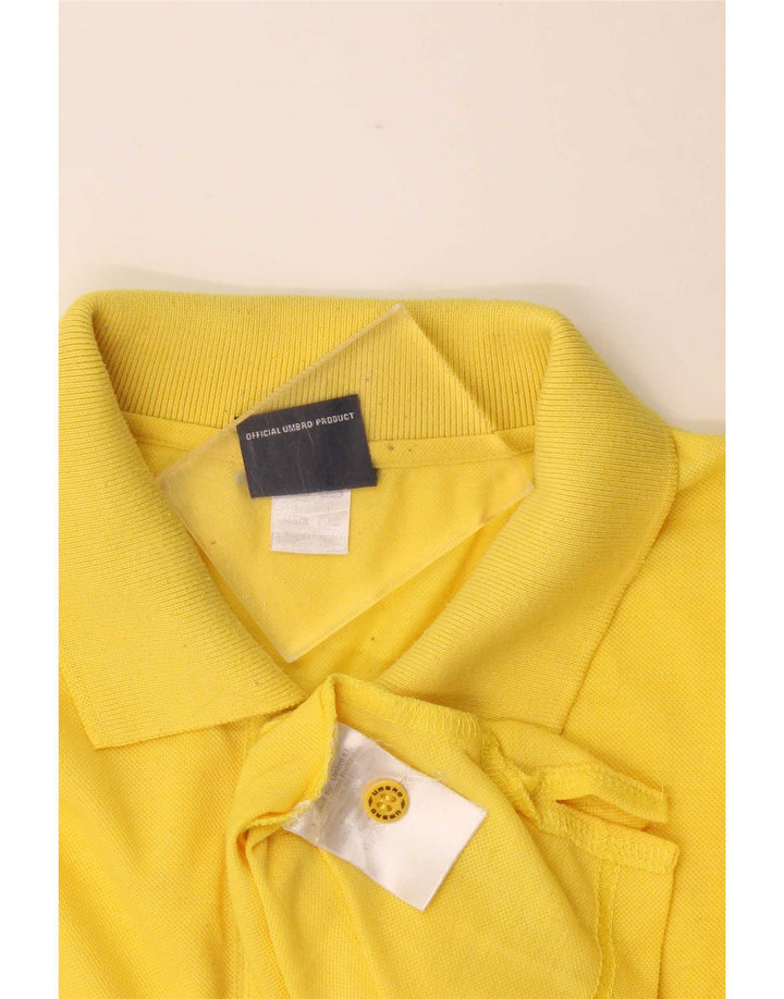 Camisa polo masculina Under Armour grande algodão amarelo