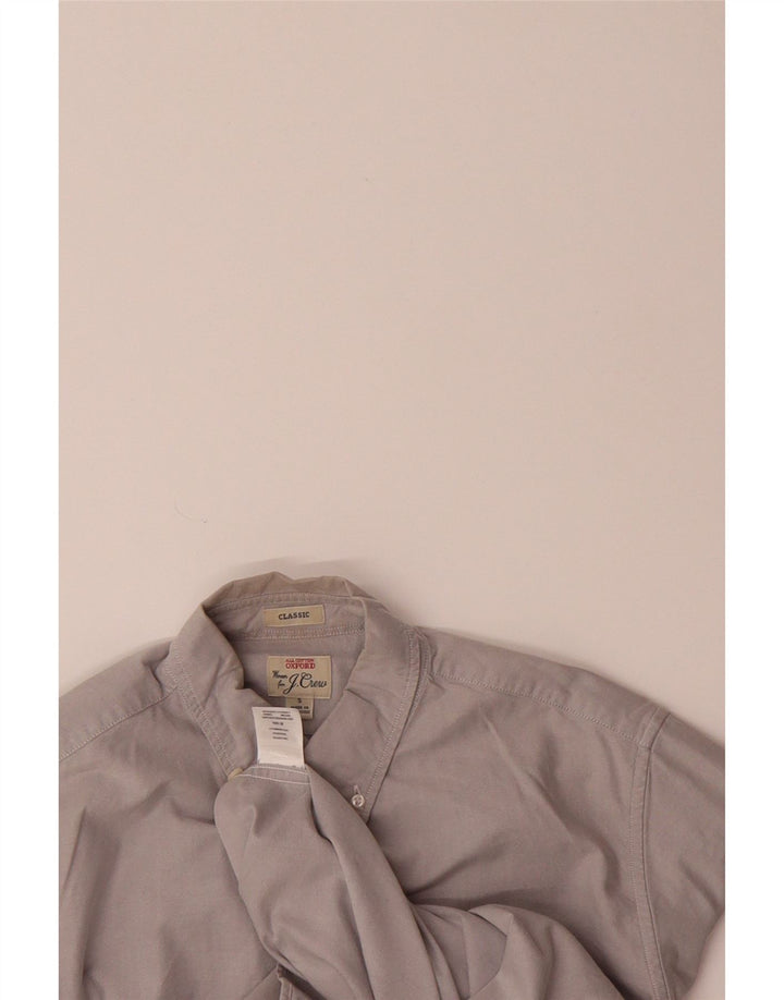 J. CREW Mens Classic Fit Shirt Small Grey Cotton Vintage J. Crew and Second-Hand J. Crew from Messina Hembry 
