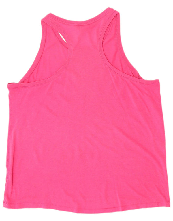 Colete gráfico feminino Nike UK 14 rosa médio