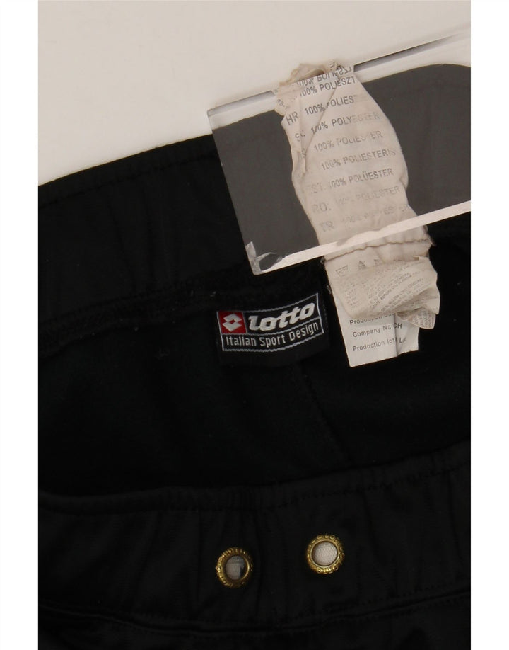 Calça de treino feminina LOTTO Reino Unido 14 grande poliéster preto
