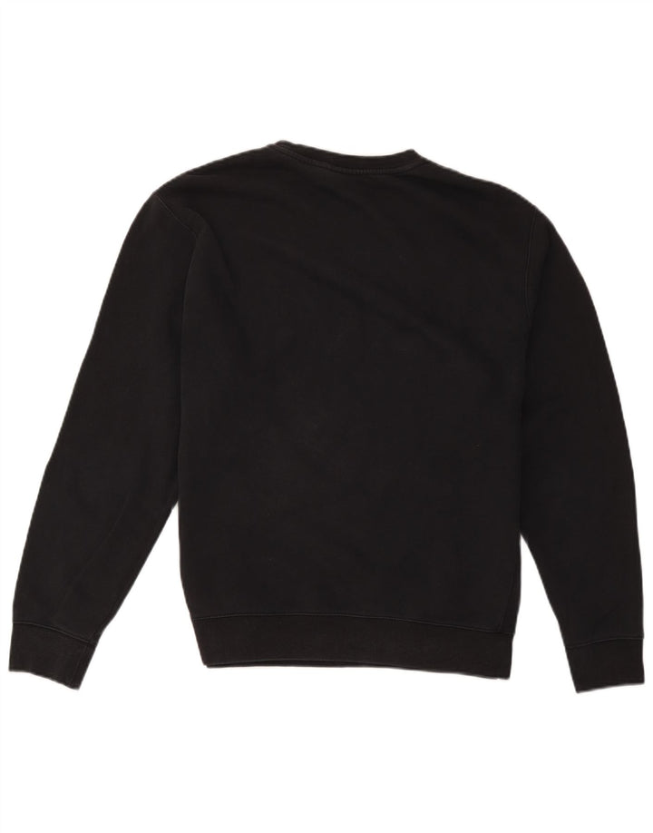 Nike masculino moletom jumper médio algodão preto
