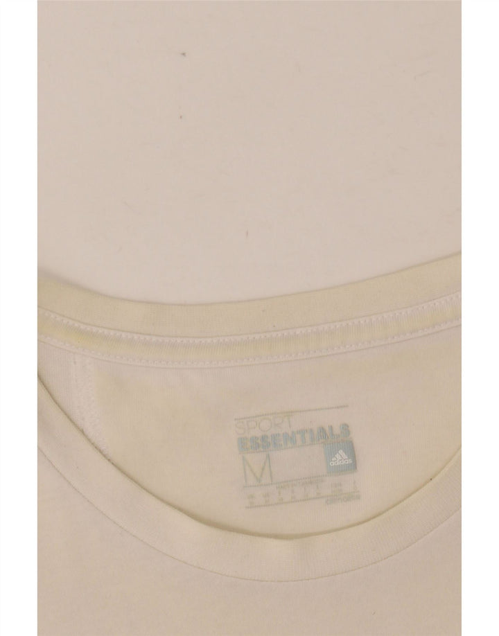 Camiseta Adidas Masculina Climalite Graphic Top Médio Branco