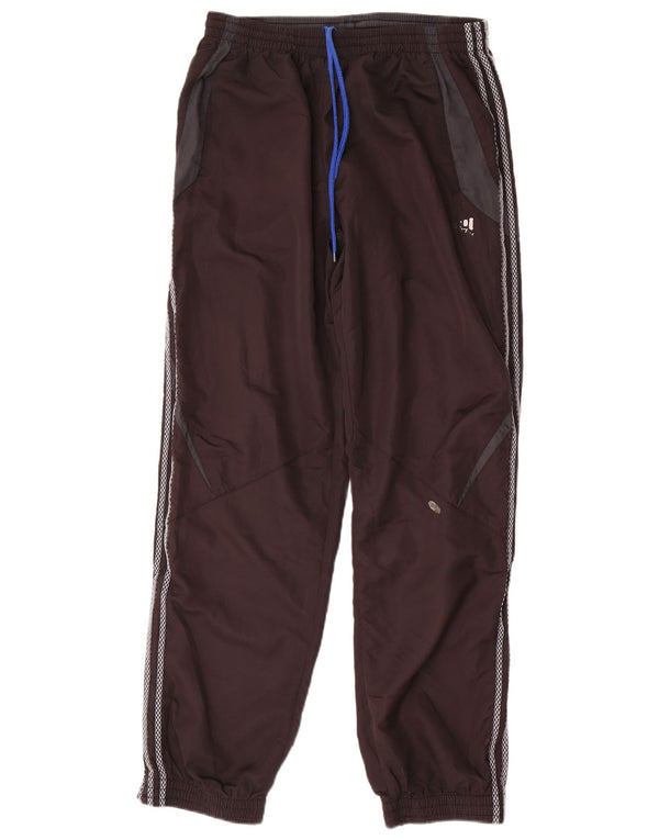 Calça de treino masculina Adidas Joggers XL marrom colorblock poliéster