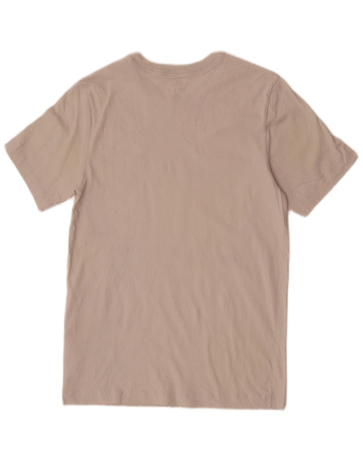 Nike Mens Camiseta Top Pequeno Off White Algodão