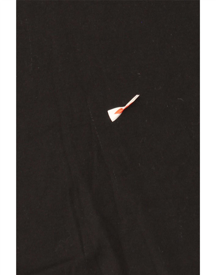 Camisa polo masculina Dkny grande algodão preto