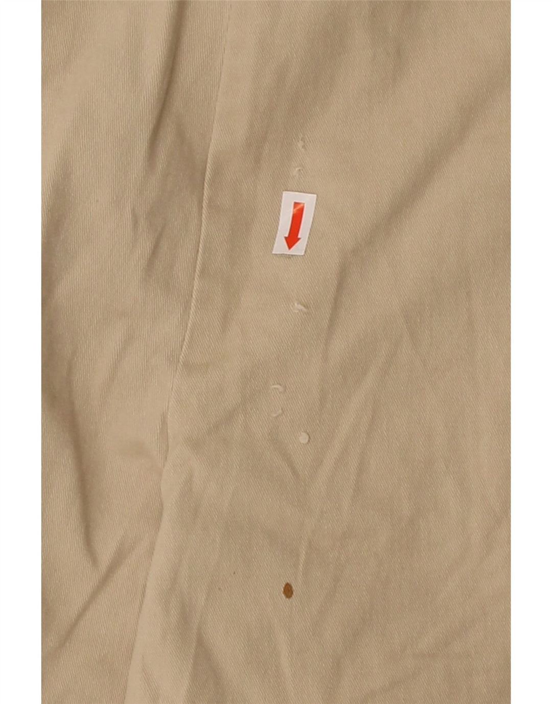 Calça Chino Masculina Slim Fit Água Salgada IZOD W32 L32 Algodão Bege