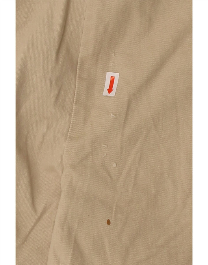 Calça Chino Masculina Slim Fit Água Salgada IZOD W32 L32 Algodão Bege