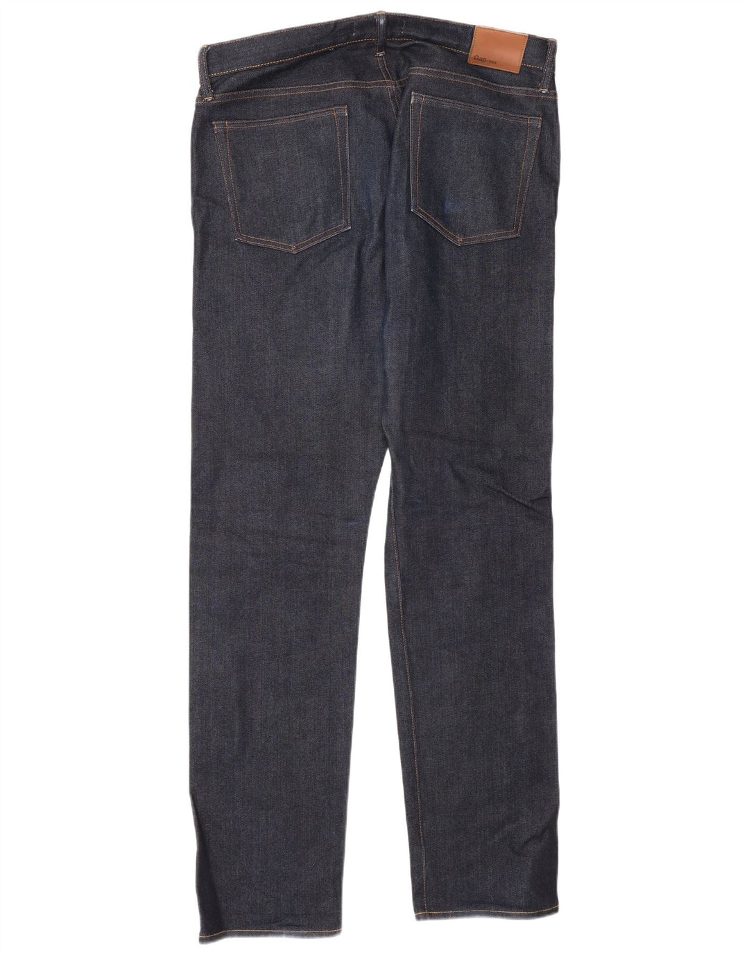 Gap Mens Slim Jeans W34 L32 Azul Marinho Algodão