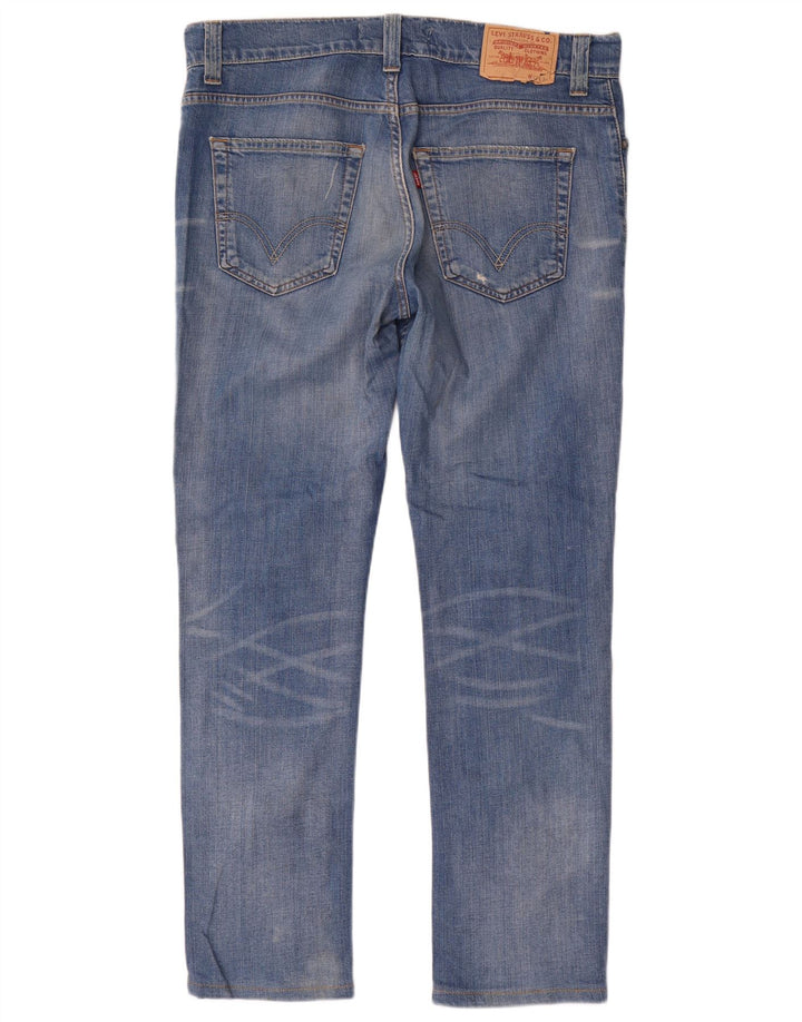 Calça Jeans Levis 511 Slim Masculina W35 L31 Azul Algodão