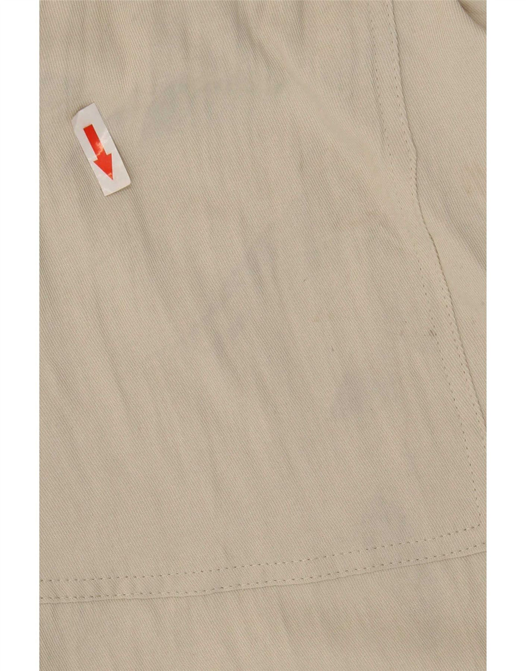 Zara Calça feminina joggers cortada média W28 L25 poliéster bege