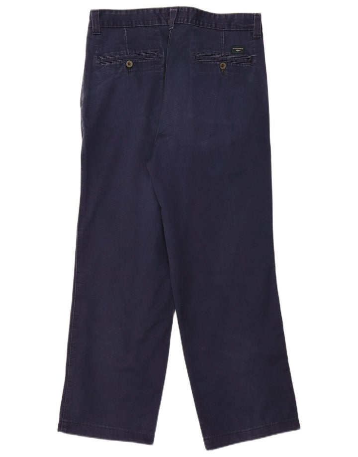 Calça chino reta masculina DOCKERS W34 L28 azul marinho
