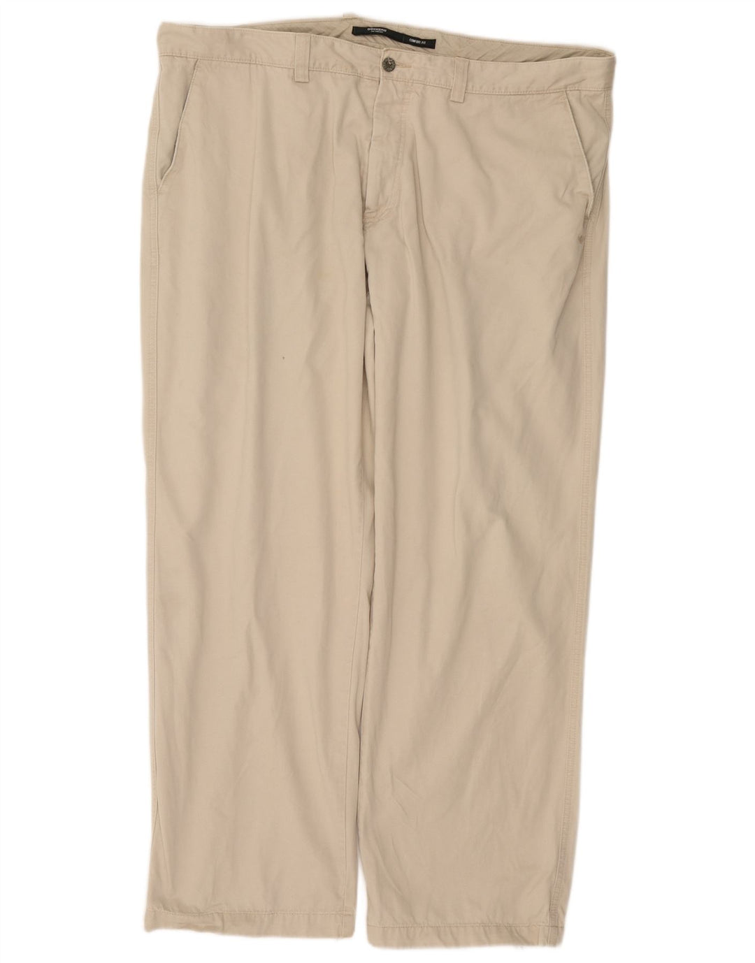 Calça chino reta masculina DOCKERS W42 L32 bege