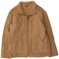 Jaqueta bomber masculina vintage Shearling UK 38 Shearling bege médio