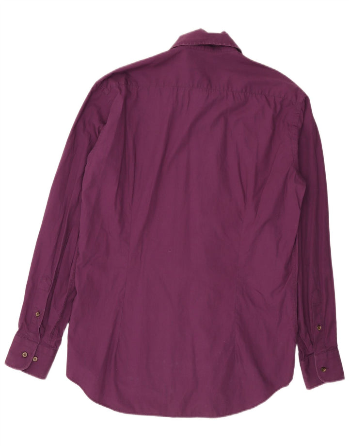 Camisa masculina Etro tamanho 40 médio roxo