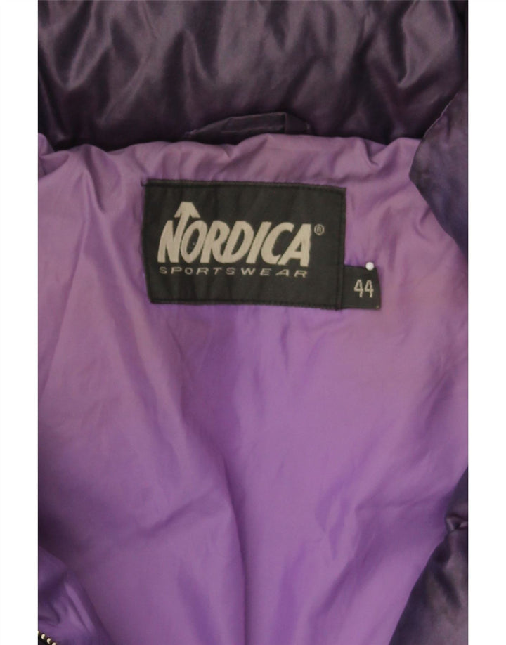 NORDICA Womens Padded Jacket EU 44 XL Purple Polyamide Vintage Nordica and Second-Hand Nordica from Messina Hembry 