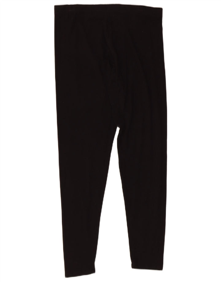 Leggings femininas Fat Face UK 14 algodão preto médio