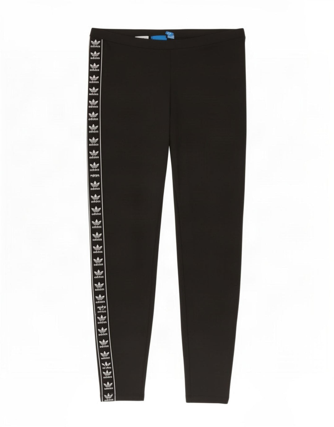 Leggings Adidas Femininas UK 12 Médio Poliéster Preto