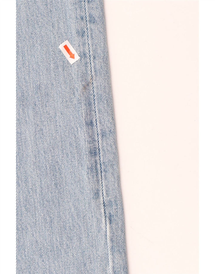 Levi's Masculino 501 Straight Jeans W33 L32 Azul Algodão