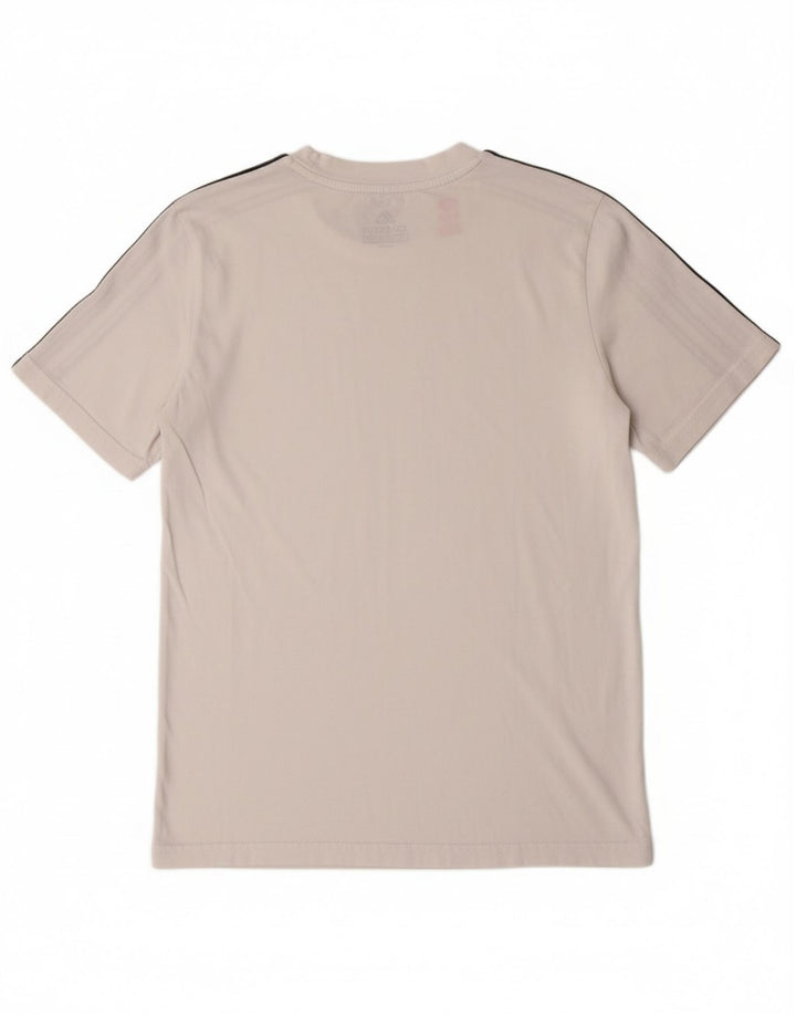 Camiseta Adidas Menino 13-14 Anos Branco Algodão