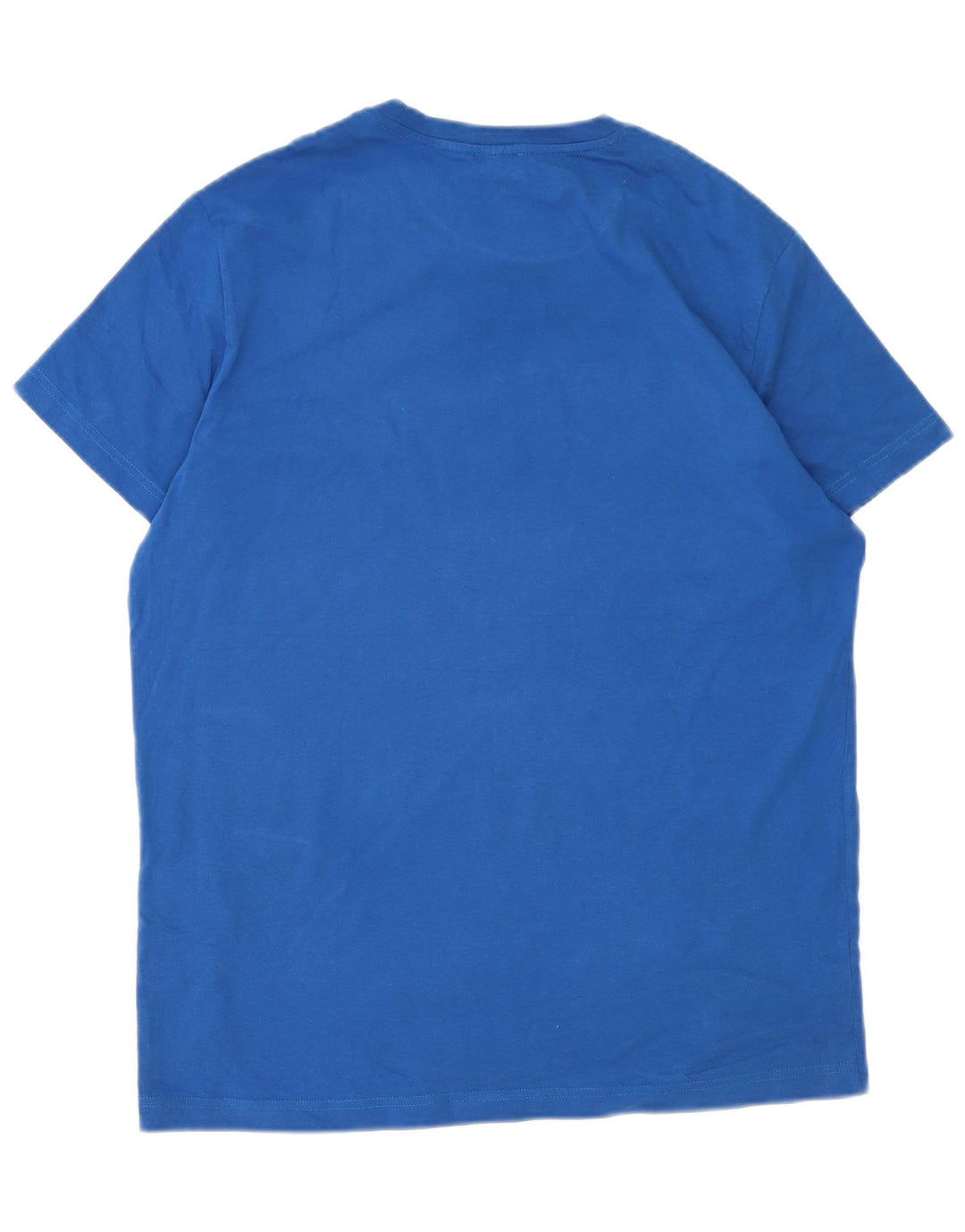 Diesel Mens Graphic T-Shirt Top XL Algodão Azul