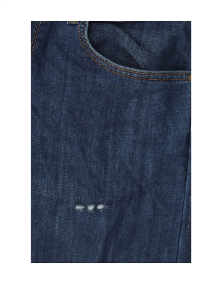 Lee Mens Daren Slim Jeans W33 L36 Azul Algodão