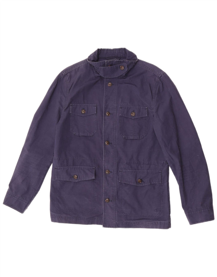 Jaqueta utilitária masculina Joules UK 36 pequena azul marinho