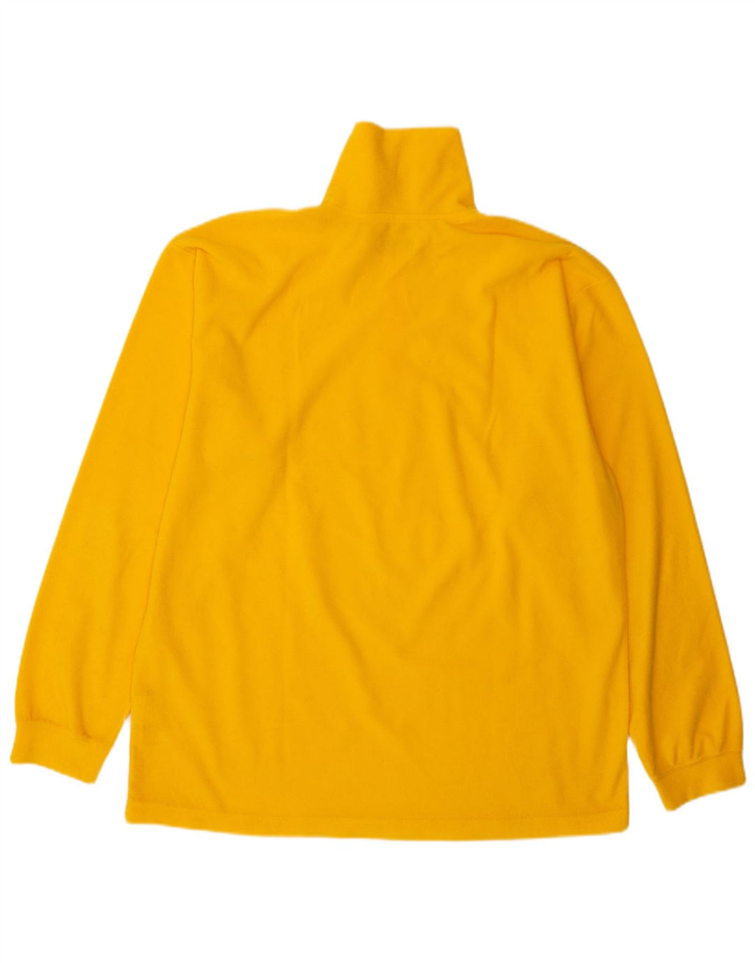 Suéter de lã masculino Invicta com zíper e gola 2XL poliéster amarelo