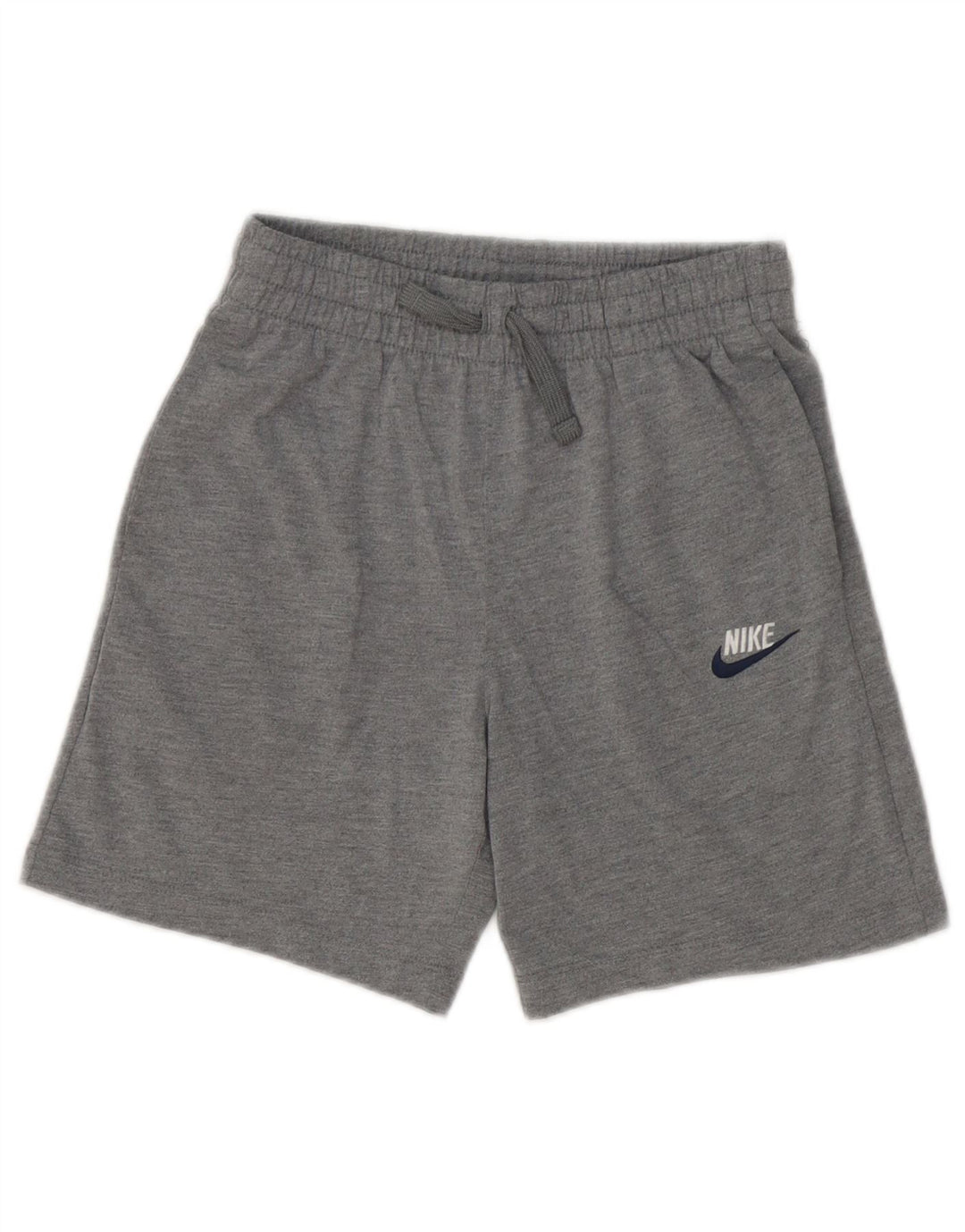 Shorts esportivos Nike Boys Standard Fit 10-11 anos cinza médio algodão