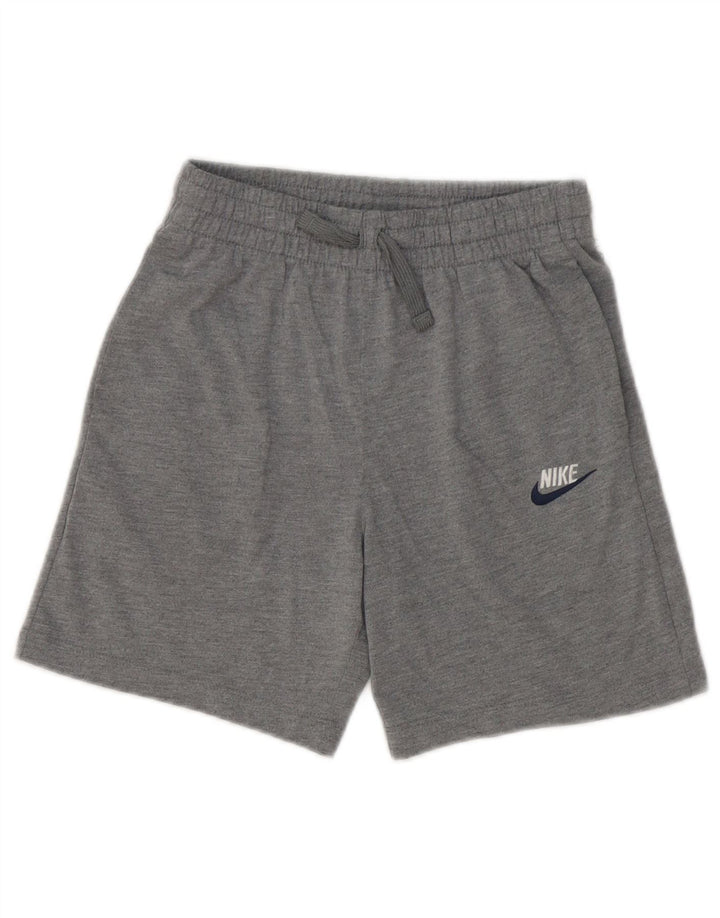 Shorts esportivos Nike Boys Standard Fit 10-11 anos cinza médio algodão
