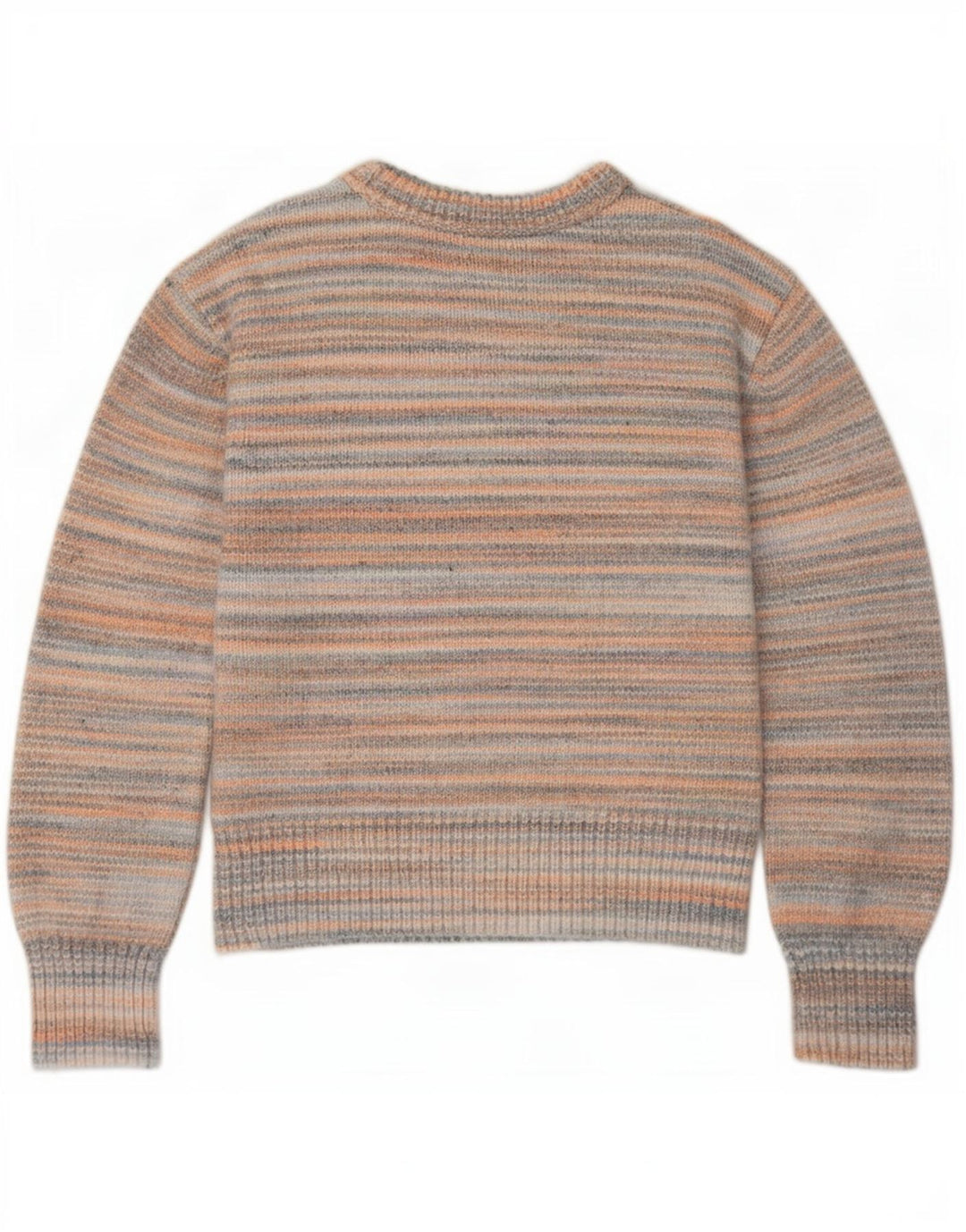 Suéter feminino Marks & Spencer com gola canoa Reino Unido 14 médio multicolorido