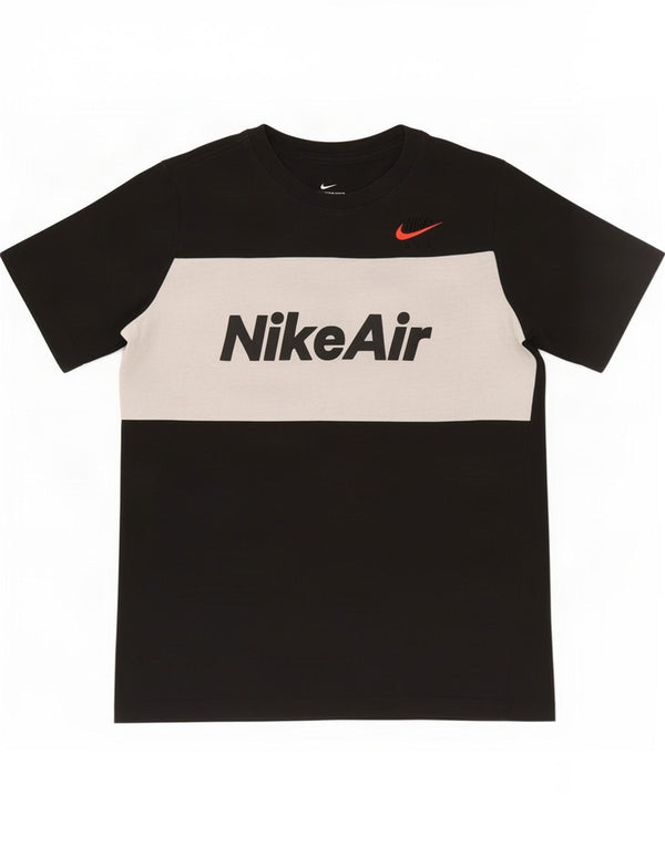 Camiseta Nike Boys Graphic Top 13-14 Anos XL Preto Colorblock Algodão