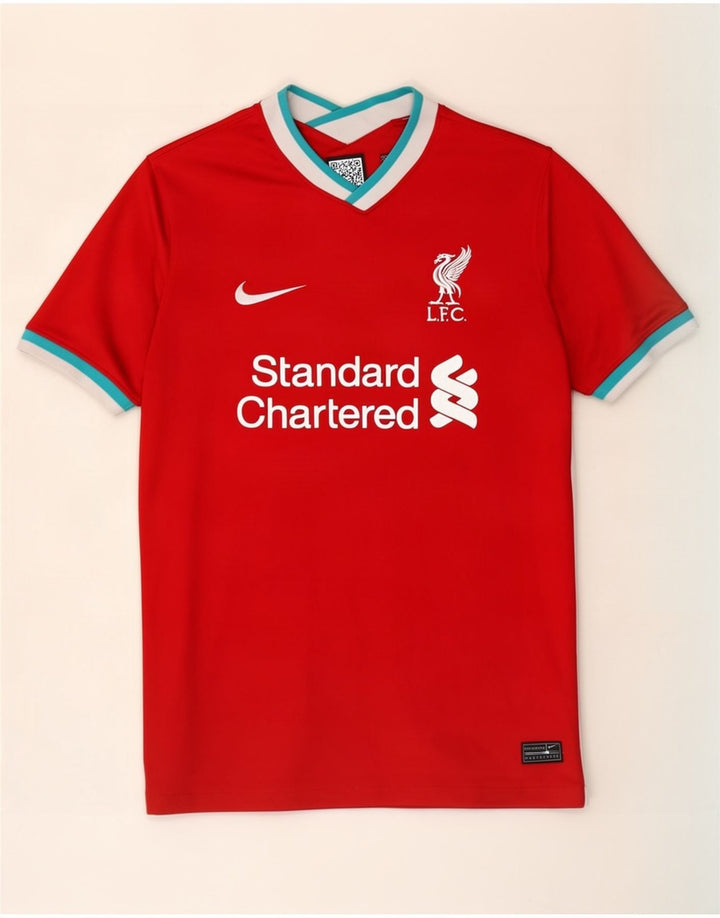 Colete gráfico Nike masculino Liverpool Top médio vermelho colorblock poliéster