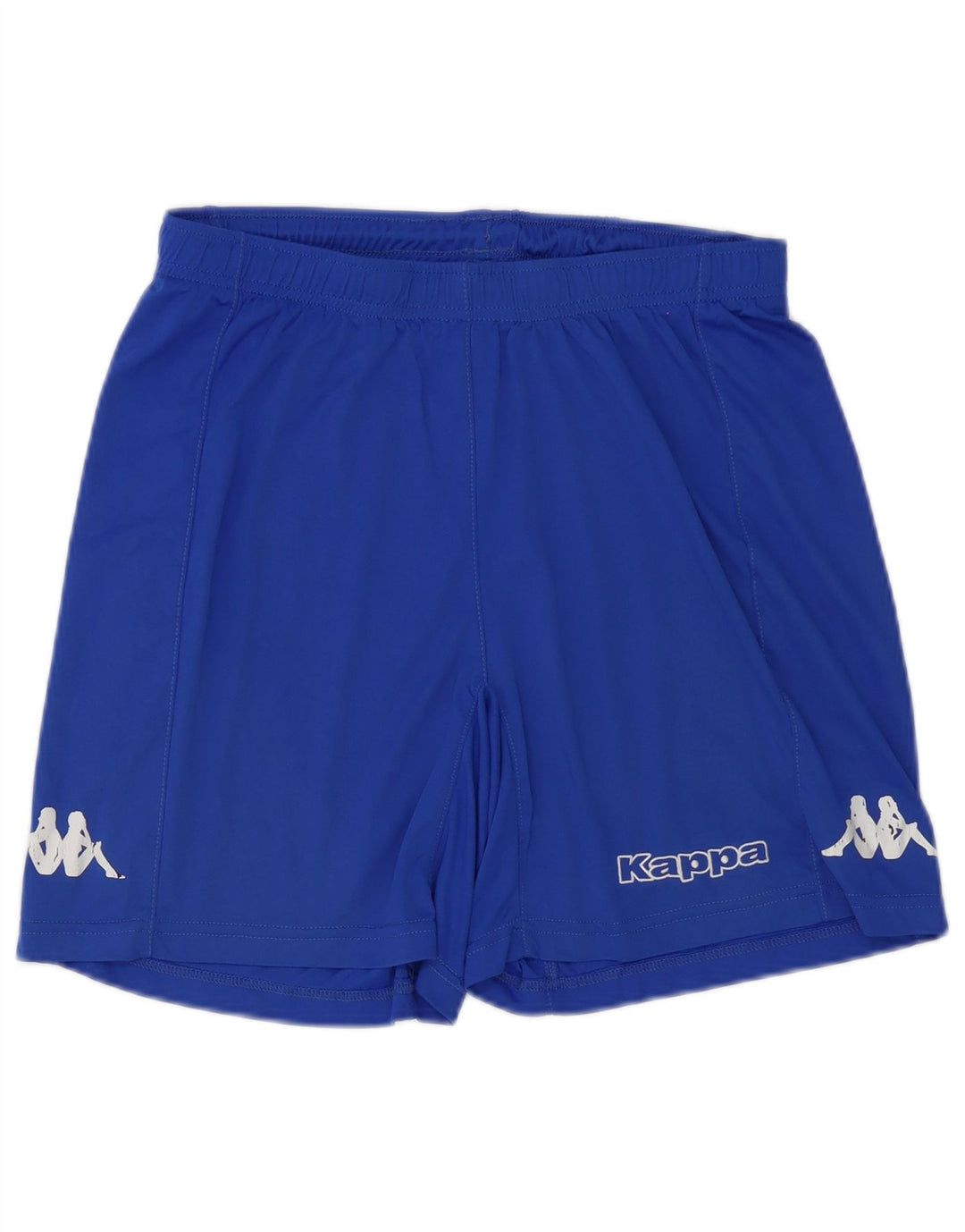 Shorts esportivos gráficos masculinos Kappa poliéster azul médio
