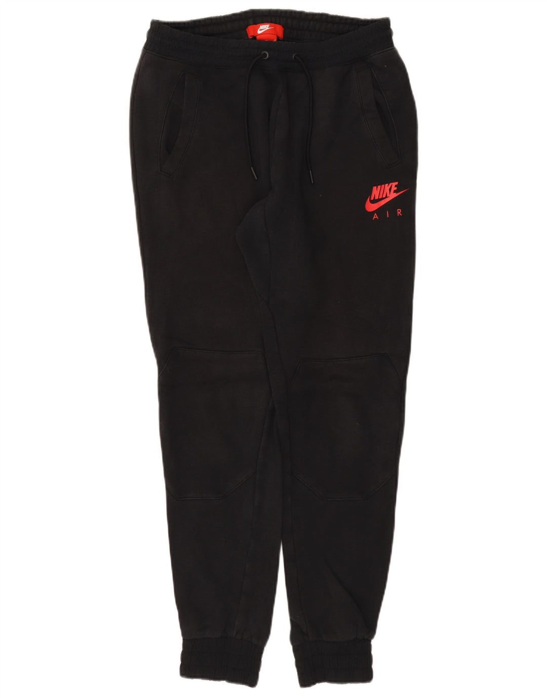 NIKE Mens Graphic Tracksuit Calças Joggers Médio Algodão Preto