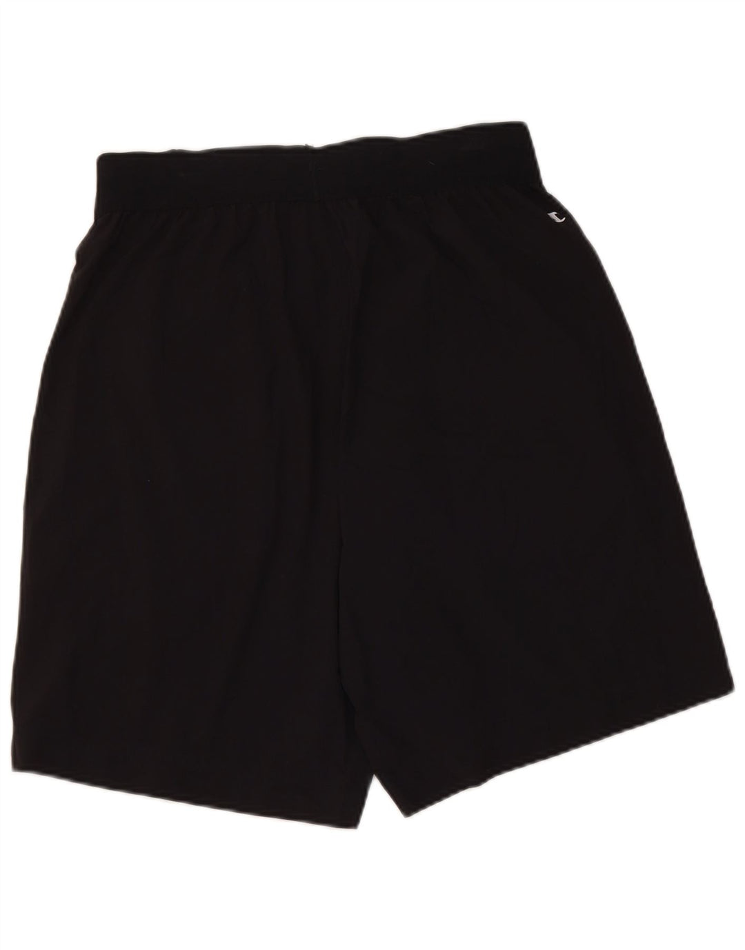 Shorts esportivos femininos Champion UK 12 poliéster preto médio