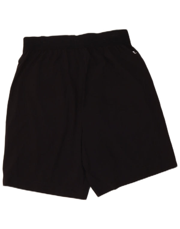 Shorts esportivos femininos Champion UK 12 poliéster preto médio