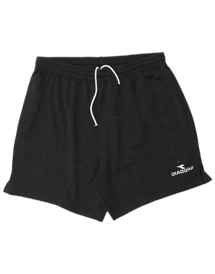 Diadora Mens Sport Shorts Médio Preto