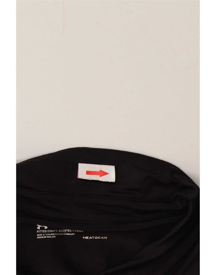 Camisa polo masculina Under Armour Heat Gear XL poliéster preto