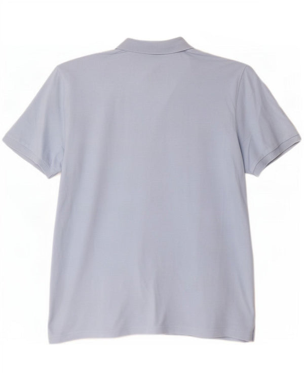 Camisa polo masculina Fila grande algodão azul