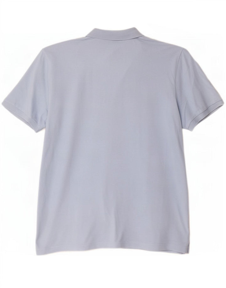 Camisa polo masculina Fila grande algodão azul