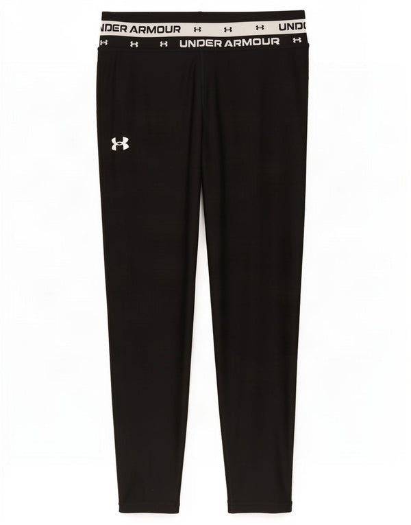Leggings gráficas para meninas Under Armour 11-12 anos grande bloco colorido preto
