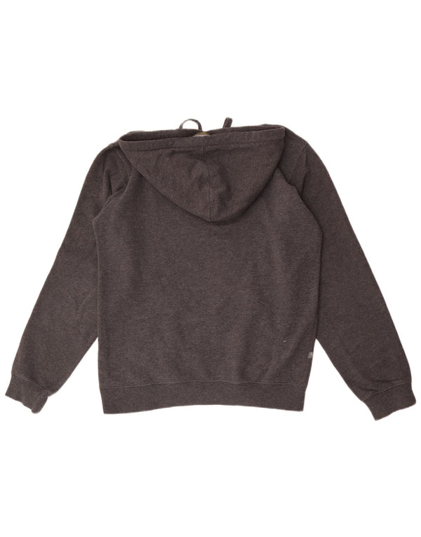 Vans masculino gráfico moletom com capuz pequeno algodão manchado cinza