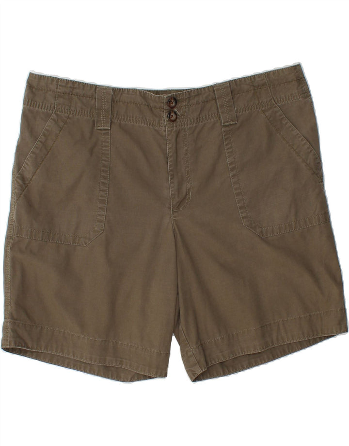 EDDIE BAUER Womens Chino Shorts US 16 2XL W38 Khaki Cotton Vintage Eddie Bauer and Second-Hand Eddie Bauer from Messina Hembry 
