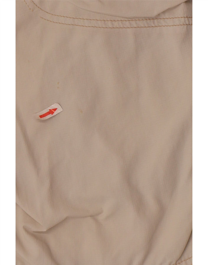 Shorts cargo feminino Columbia US 8 médio W30 off white nylon