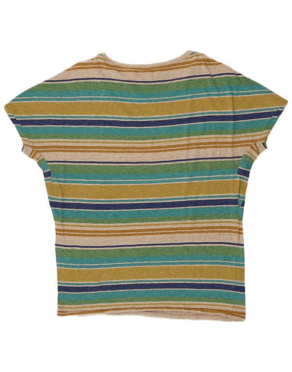 Camiseta masculina Scotch & Soda Top XL listrada multicolorida