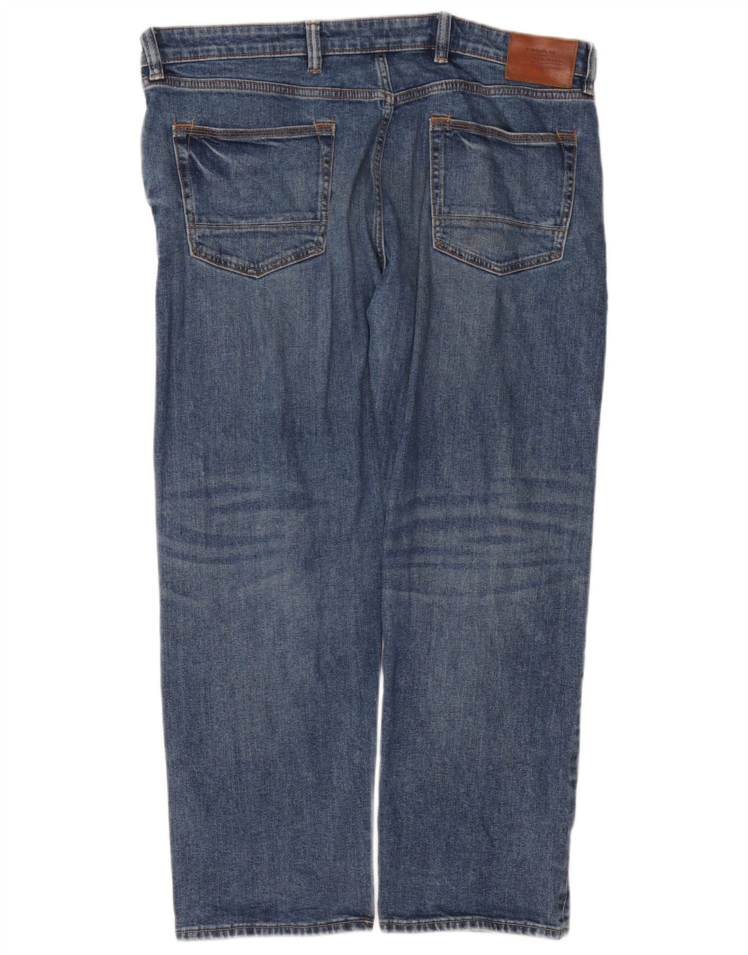 Jeans retos masculinos Marks & Spencer W38 L29 algodão azul