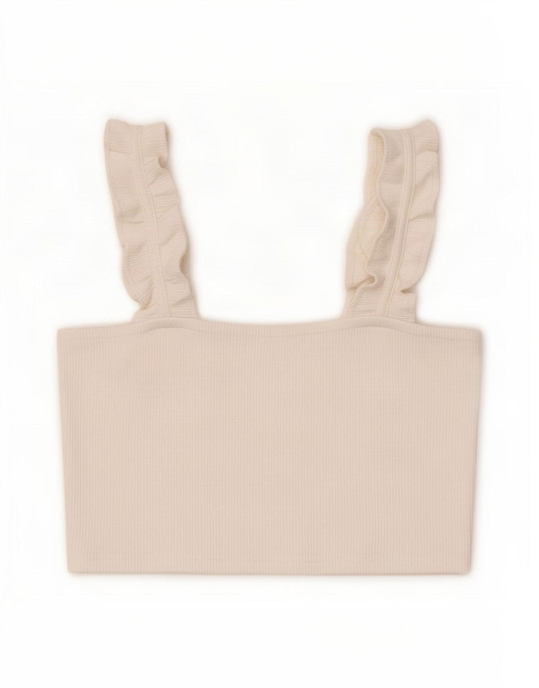 Zara Womens Crop Top UK 14 Grande Branco