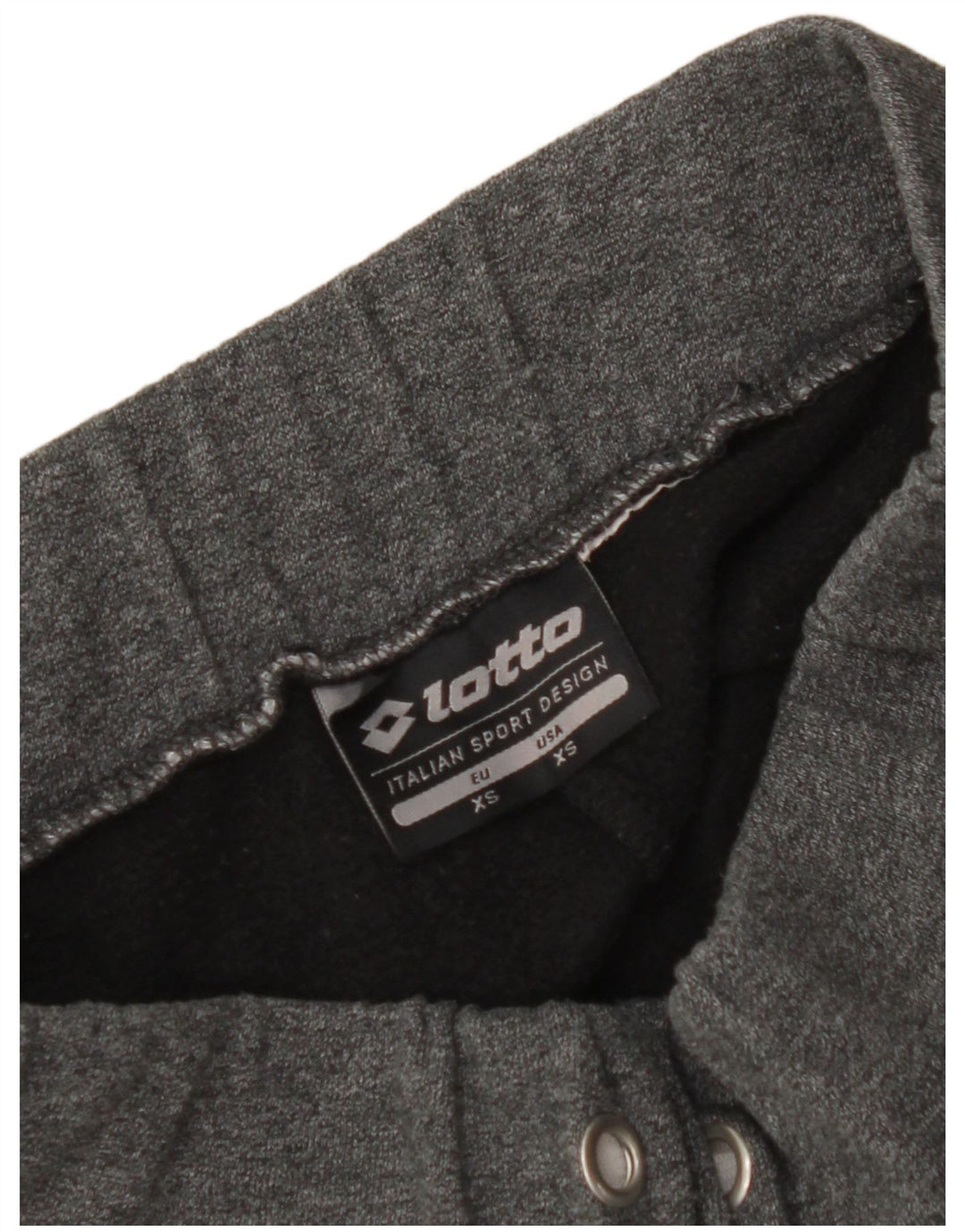Calça de treino feminina LOTTO Joggers UK 6 XS preto colorblock
