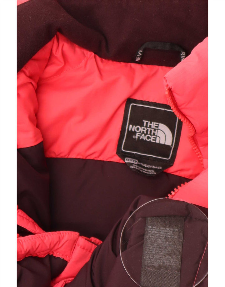 Colete acolchoado oversized feminino The North Face UK 6 XS poliéster rosa
